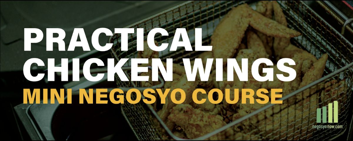 Practical Chicken Wings Mini Negosyo Course
